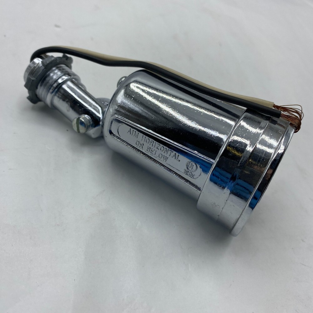 STONCO 3200 Chrome Finish Medium Base Adjustable Flood Light Holder