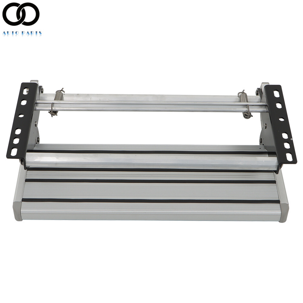 RV Camper Platform Steps Stair Anti-Slip Manual Pull Out Retractable One Step