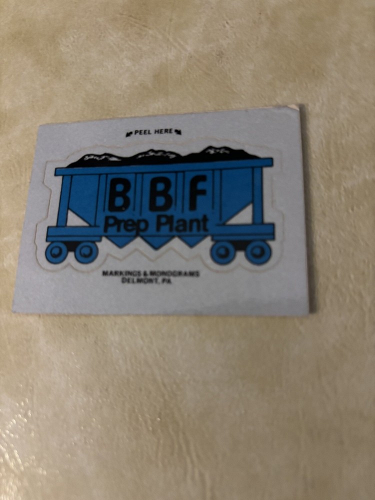 COAL MINING STICKERS Nice Older Coal Company