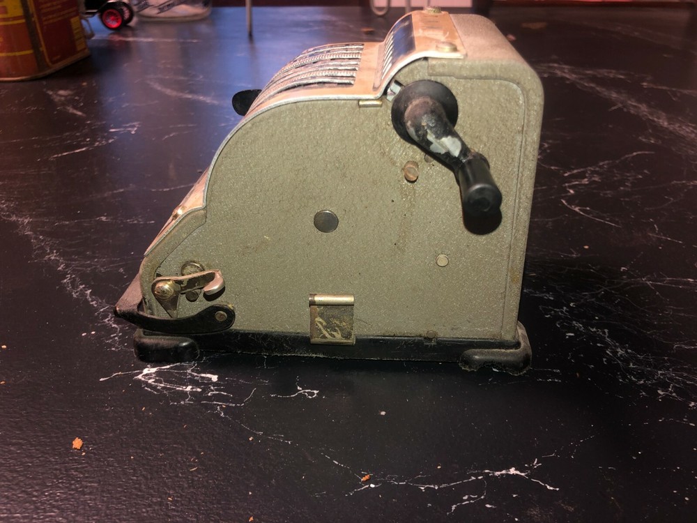 Vintage Tower Adding And Subtracting Machine West Germany