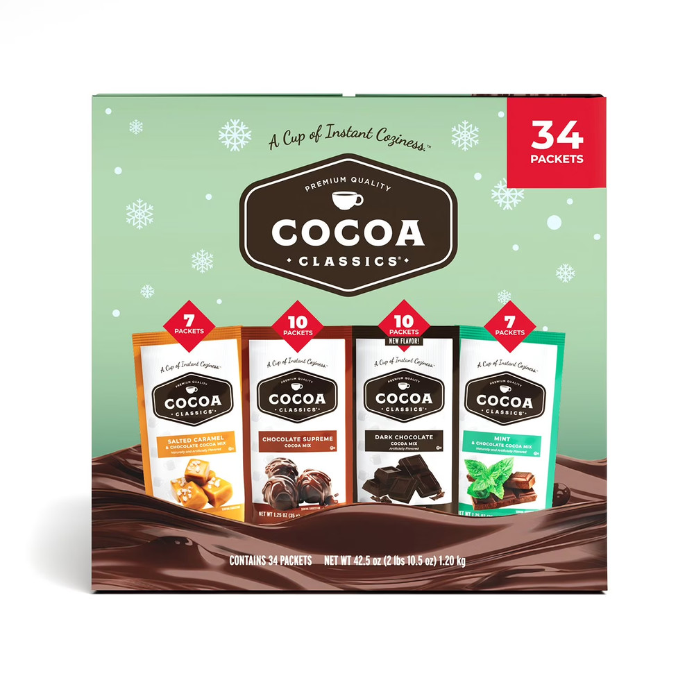 Cocoa Classics Hot Cocoa Mix, Variety Pack, 34 pk.