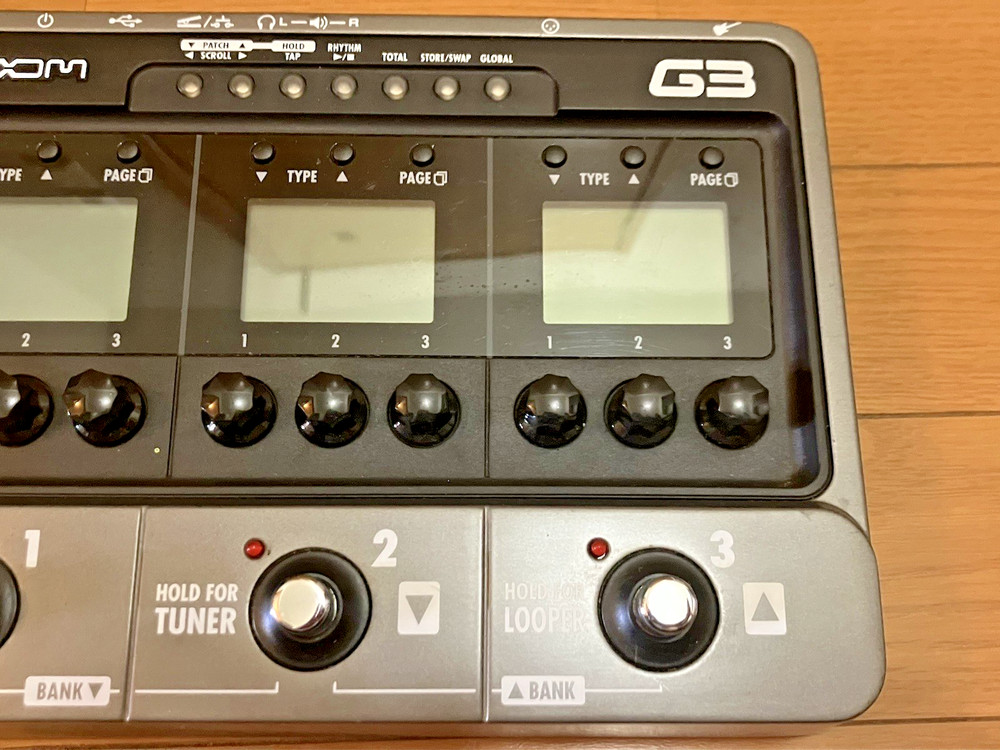 Zoom G3 Guitar Multi Effects Processor w/ Adapter Multi Effects Used From Japan