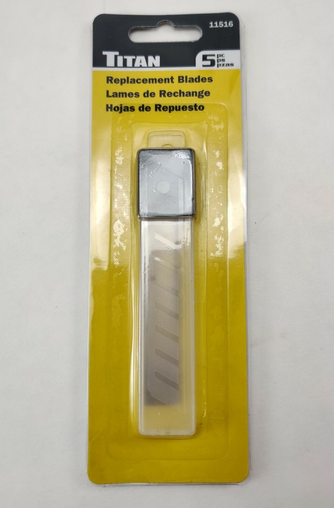 Titan 11516 4” Wall Scraper Replacement Blades