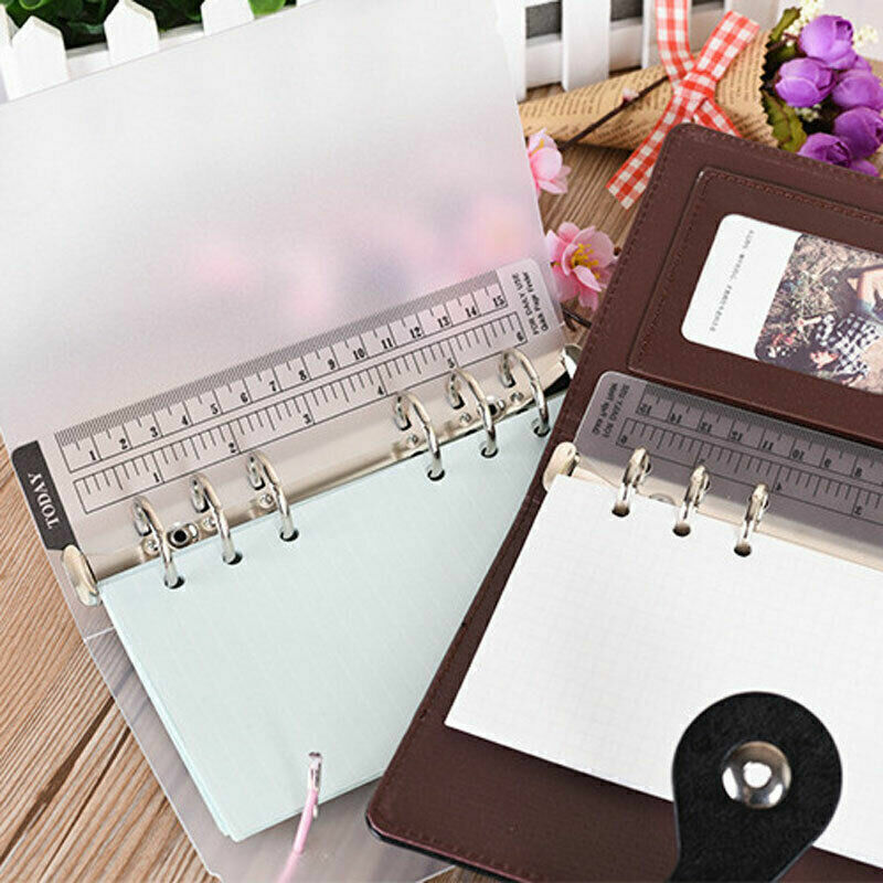 Ruler PVC Today Page Marker Insert organiser refill A5 Size