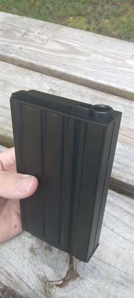 Airsoft JG SR25 AEG Odin Speedloader Adapter (Black)