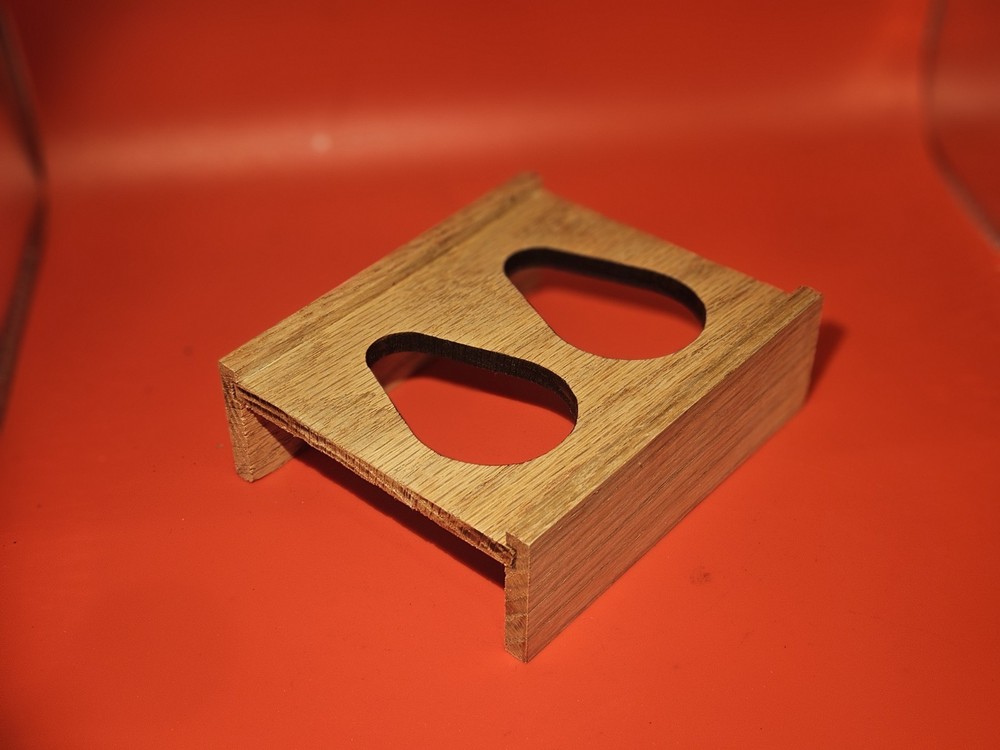 Double pipe rack / pipe display / pipe stand.