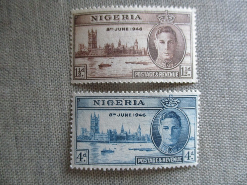 Nigeria, Scott# 71-72, MH