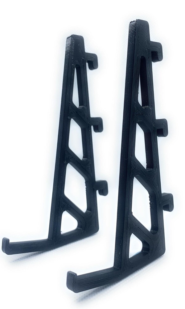 2x IKEA 25mm SKADIS PEGBOARD ACCESSORY Mechanical Keyboard Mount Holder *