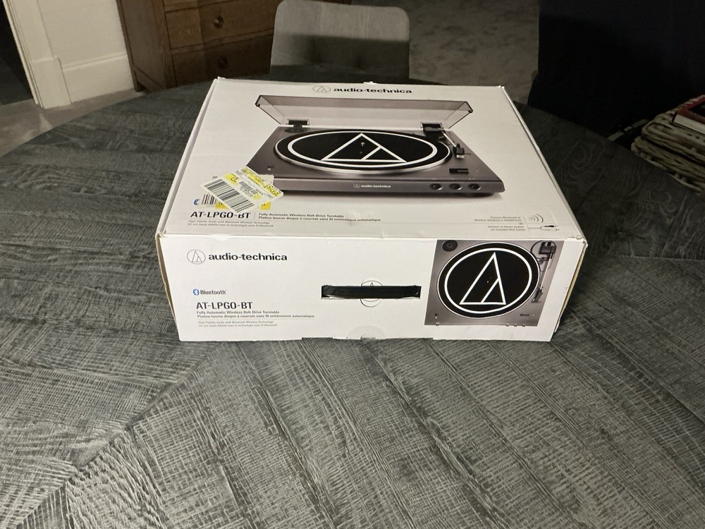 Audio-Technica AT-LPGO-BT Wireless Automatic Bluetooth Turntable (LP60X)