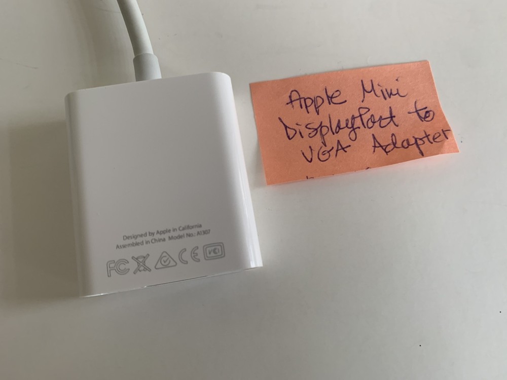 Genuine Apple iPad Camera Connection Kit & Apple Mini Displayport