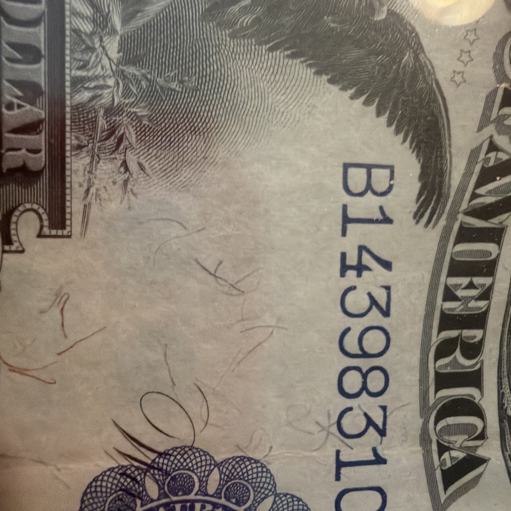 1899 $1 Silver Certificate Black Eagle FR.226
