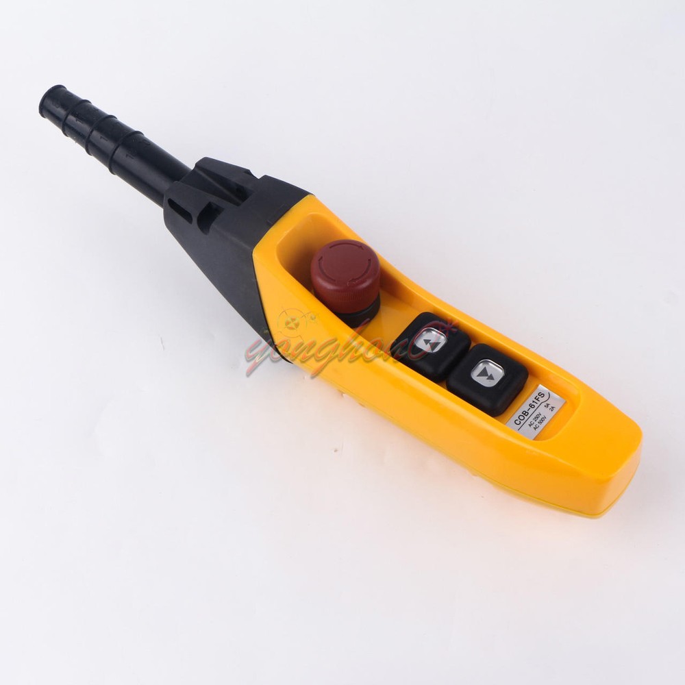 1PC NEW Crane Hoist Control Button switch double speed COB-61FS COB