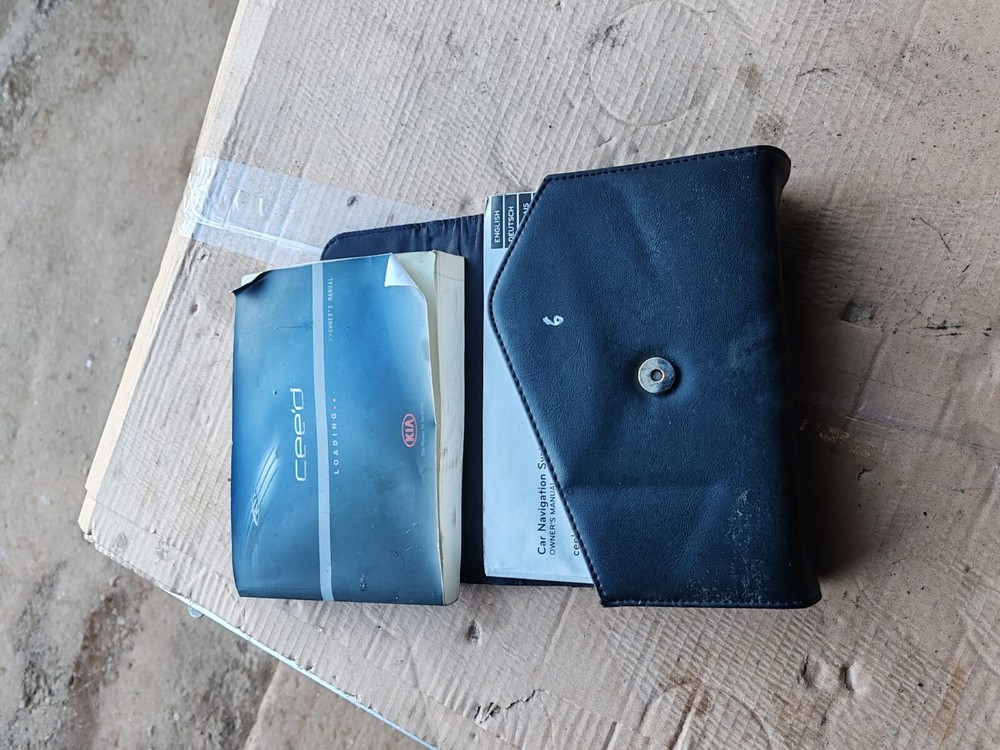 KIA CEED 2012-2015 OWNERS MANUAL HANDBOOK USER GUIDE WALLET PACK