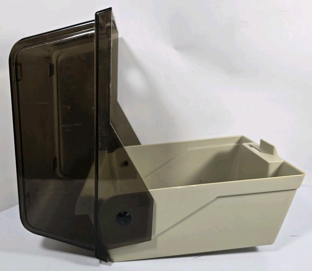 Vintage 5.25" Floppy Disk Storage Case Flip-Up Disk File 5