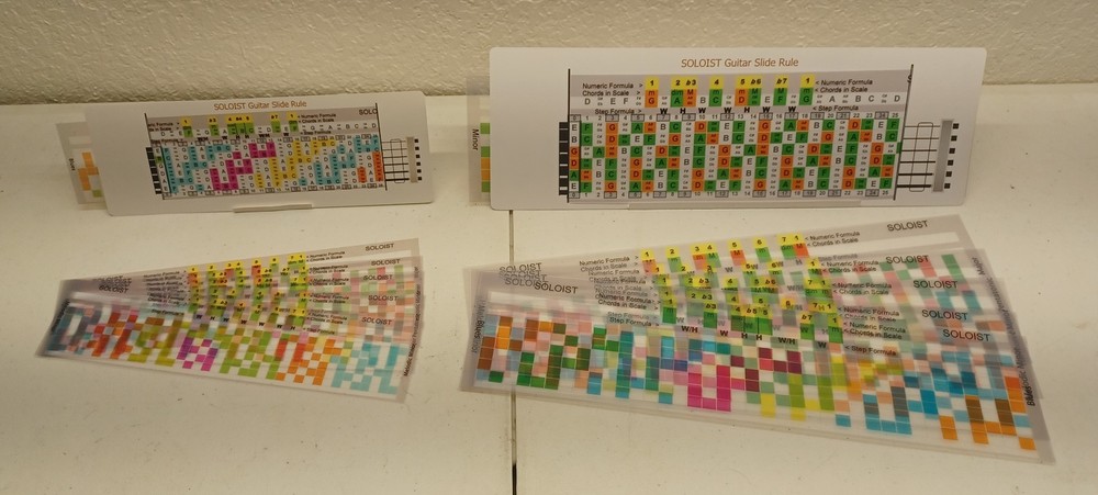 Soloist Guitar Slide Rule - Small