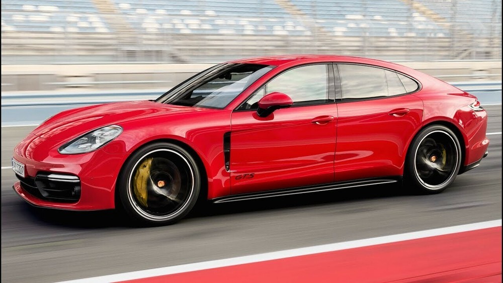 Porsche Panamera adjustable lowered links suspension 2010-16 