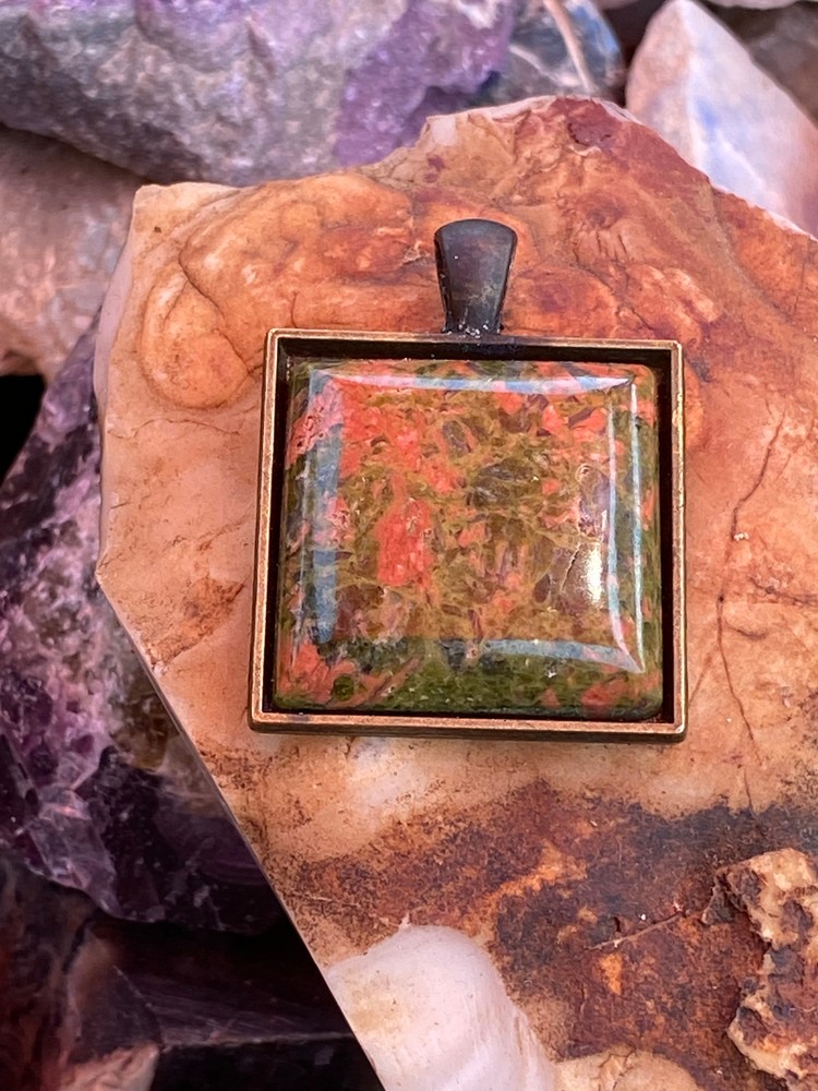 Unakite Pendant