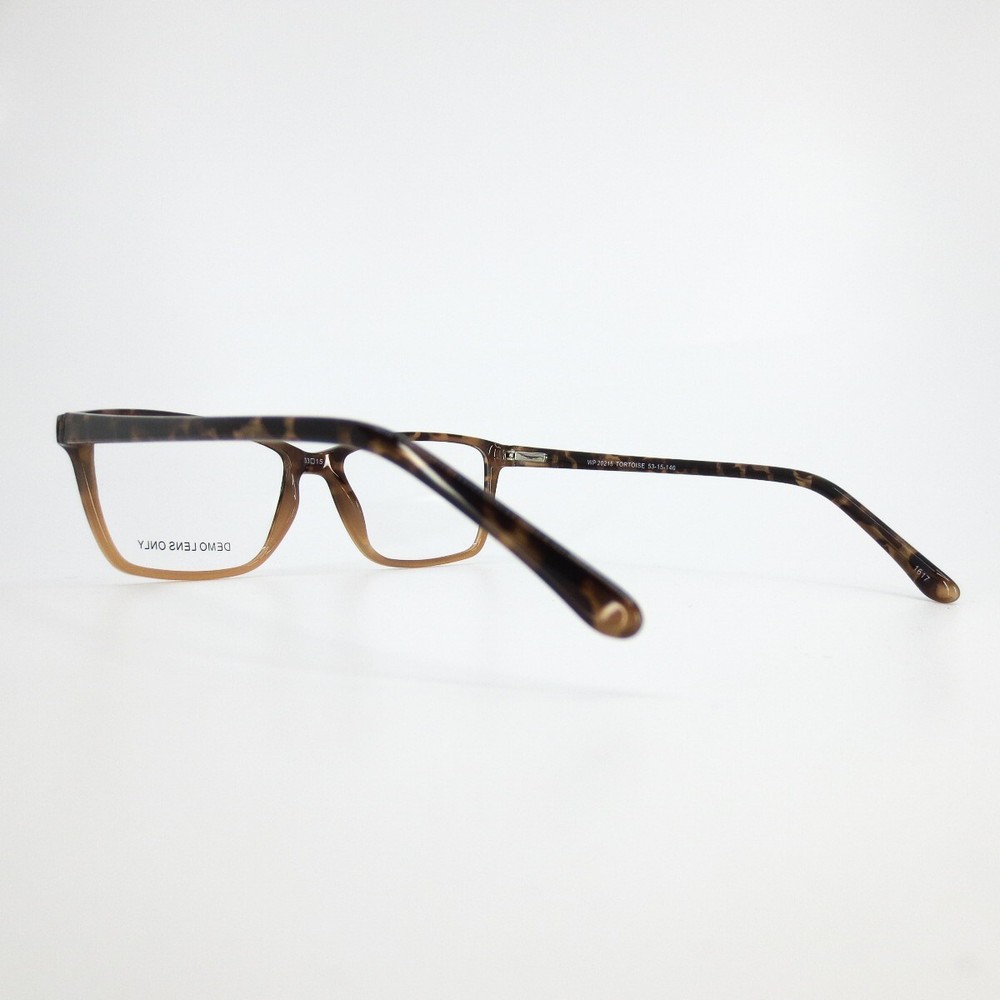 WP20215 TORTOISE Eyeglasses Frames Brown Rectangular 53-15-140