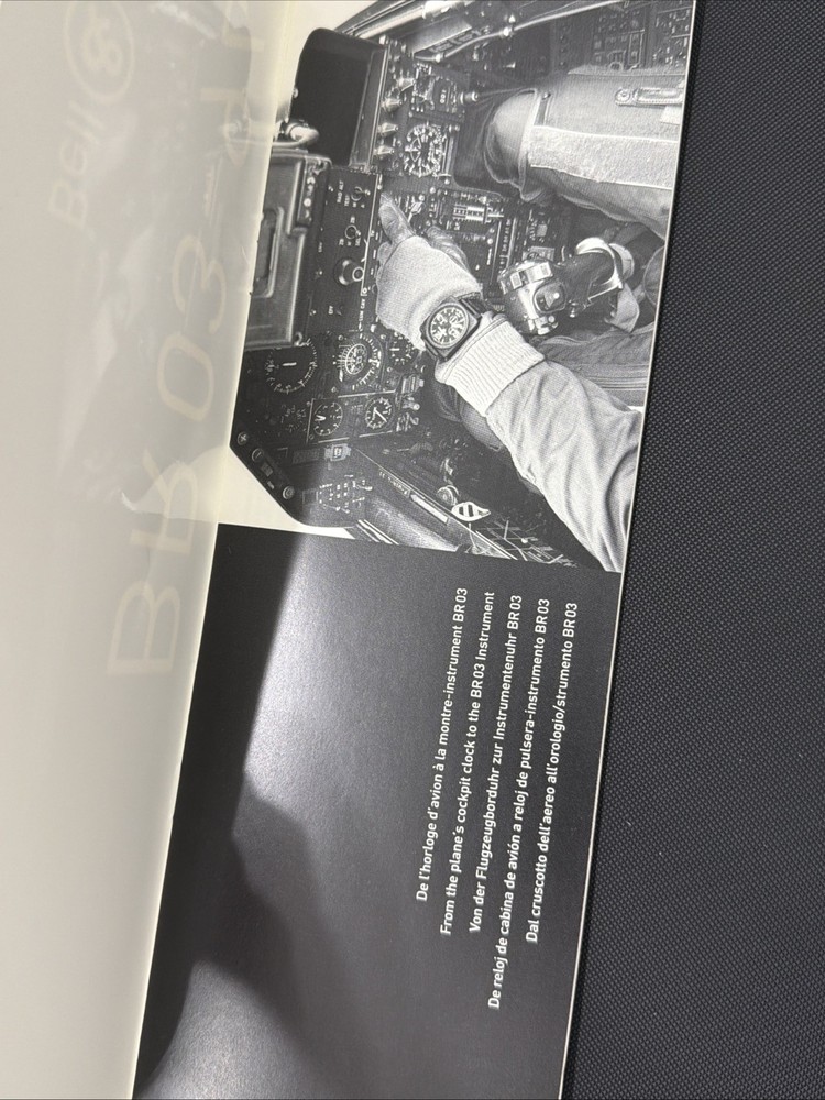 Bell & Ross BR03-94 Booklet Manual