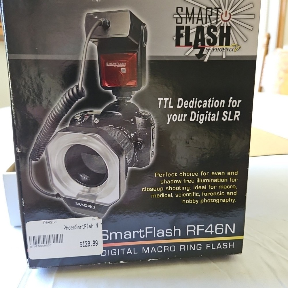 Nikon Phoenix Smart Flash RF-46 Ring Light/Macro Tested