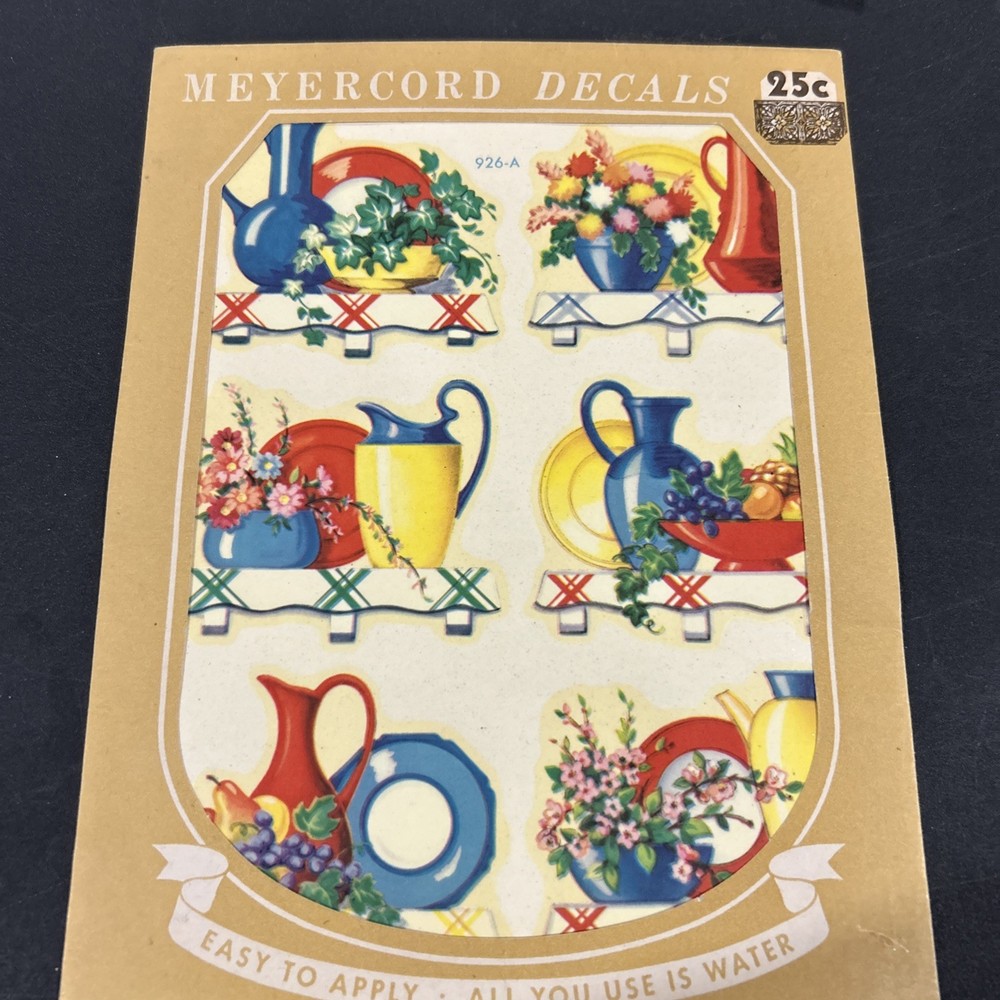 Vintage Meyercord Decal 926-A