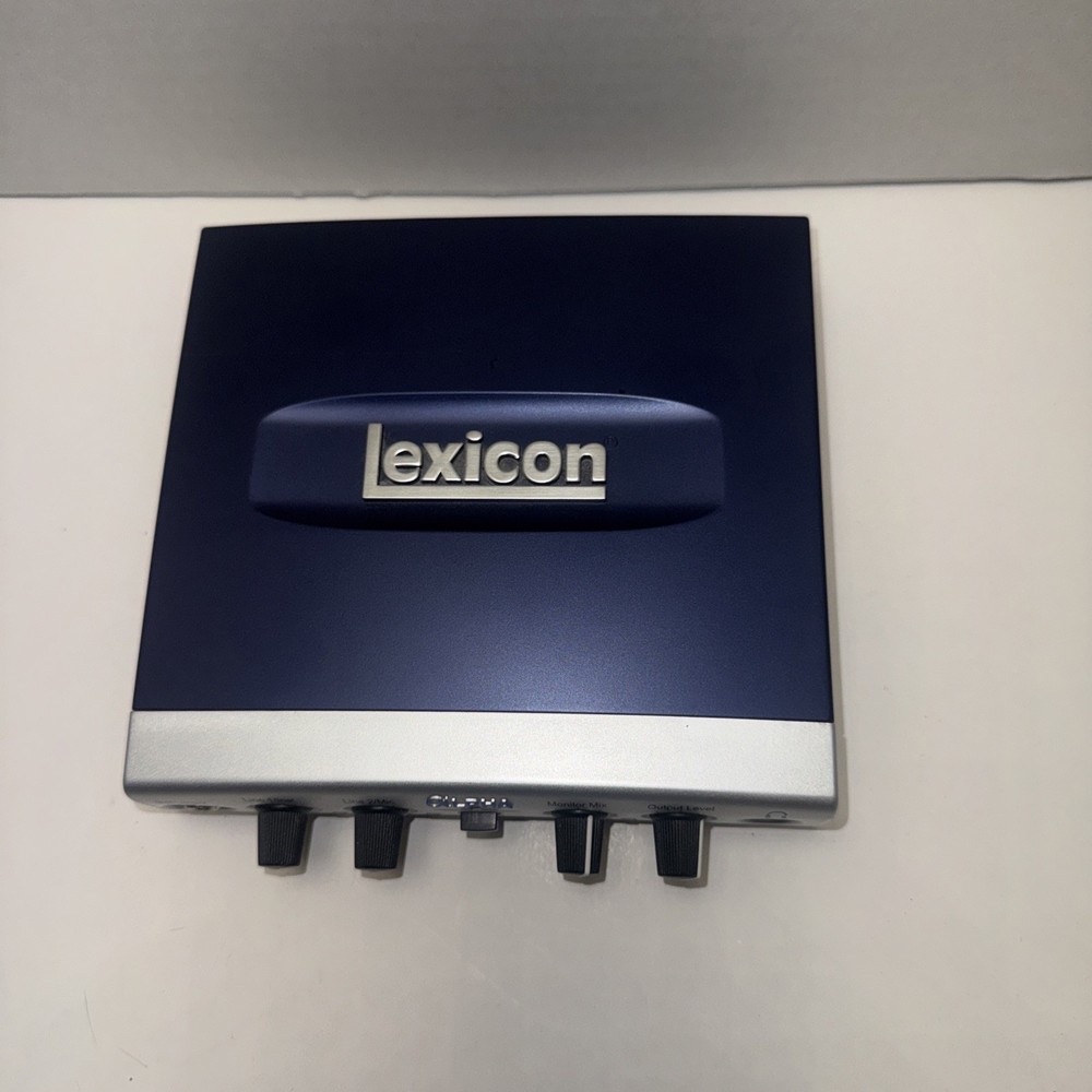 LEXICON Alpha™ Desktop Recording Studio 2x2x2 (2-Input, 2-Bus, 2-Output)