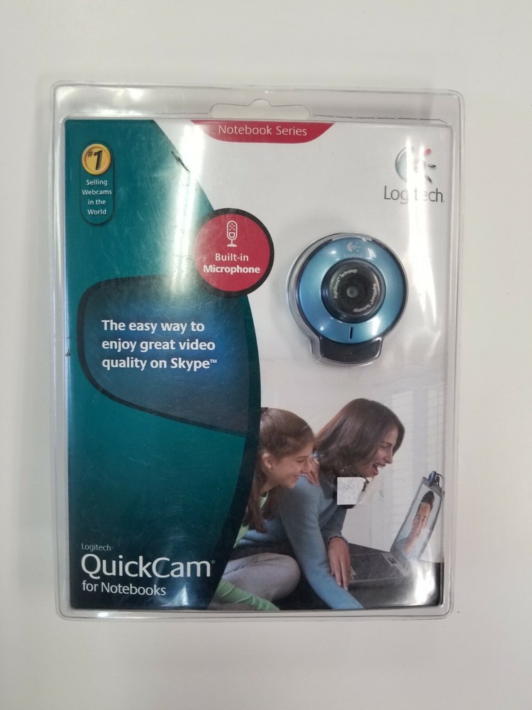 Logitech QuickCam for Notebooks - Blue