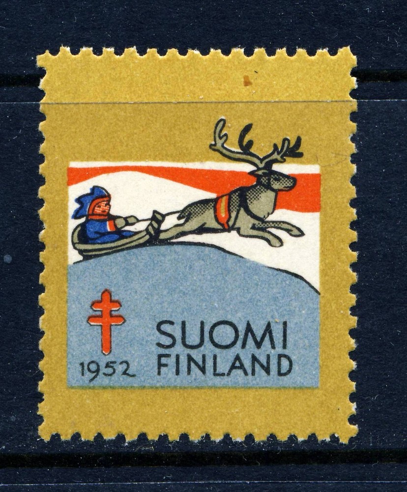 FINLAND 1952 Christmas Seal . Mint Never Hinged