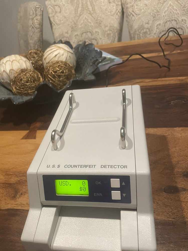 Counterfeit Money Detector Machine