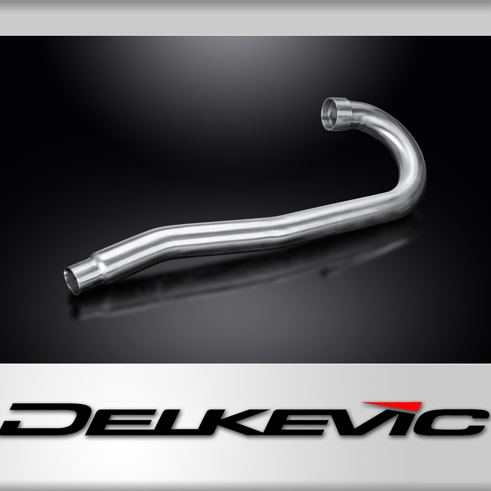 Yamaha XT500 1977-1989 Delkevic Stainless Exhaust Header Down Pipe