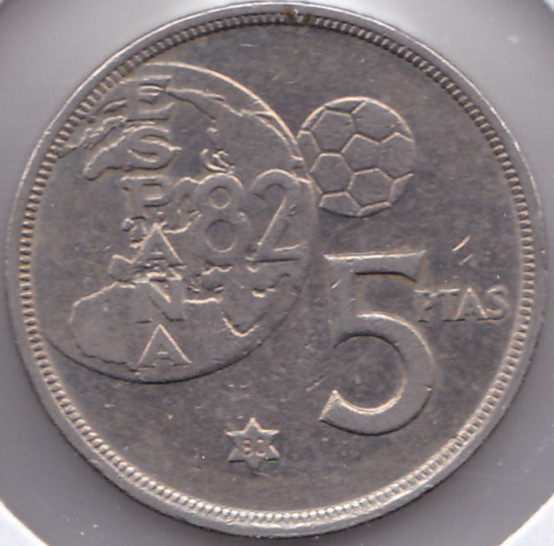 1980 Spain 5 Pesetas L2