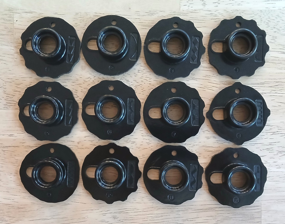 12 Singer Sewing Machine Stitch Pattern Cams Discs 401a 403 500a 503 Set A
