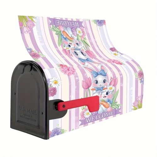 Mailbox Covers Easter Mailbox Covers Magnetic Standard 21*18in Easter Day -11