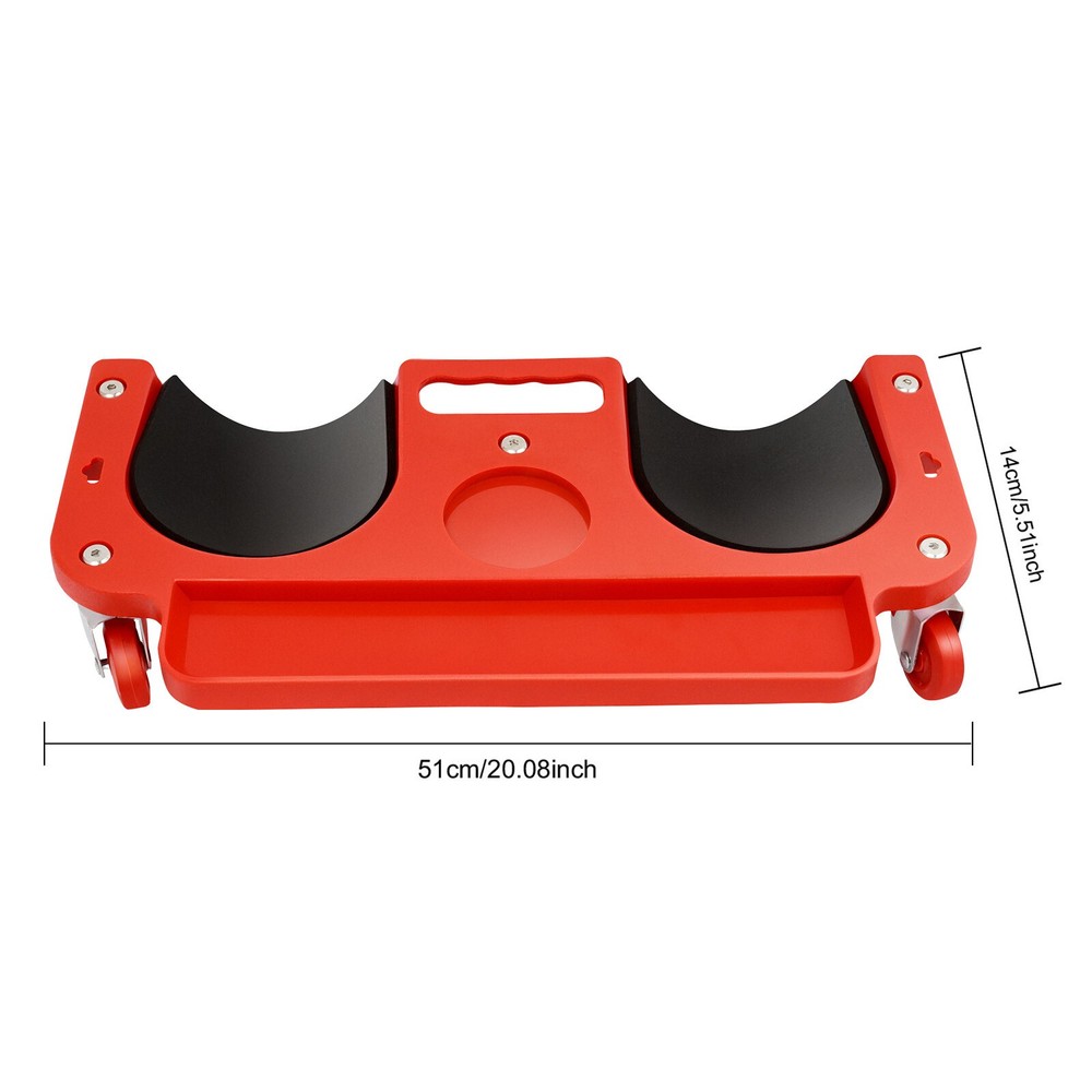 Rolling Knee Pad ABS High Impact Frame Rolling Knee Creeper for Garage Workshop
