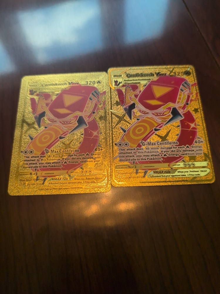 Pokémon TCG Centiskorch VMAX 2 Cards