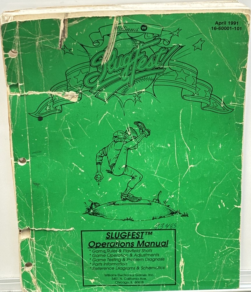 ORIGINAL-WILLIAMS-SLUGFEST-OPERATIONS MANUAL