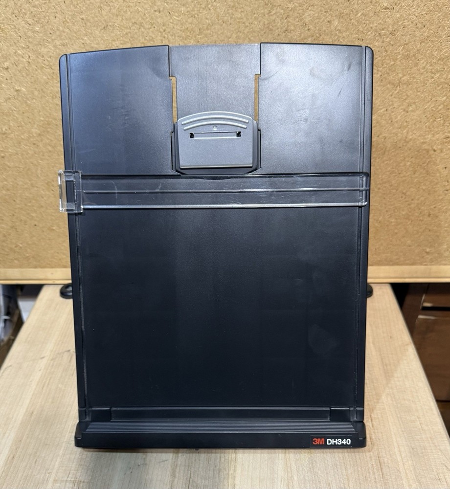 3M Desktop Document Holders, 18", Black/Silver USED