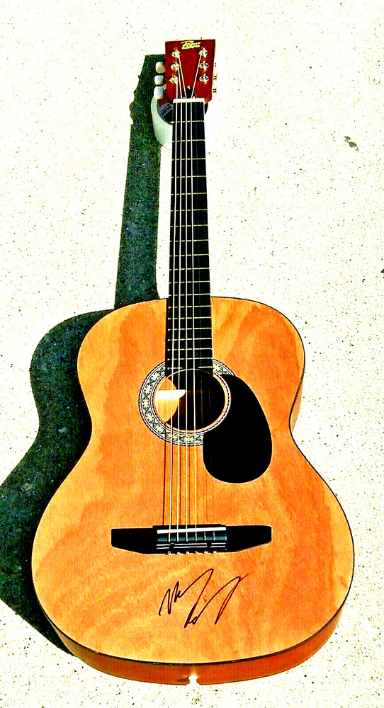 MASON RAMSEY SIGNED Guitar JSA COA