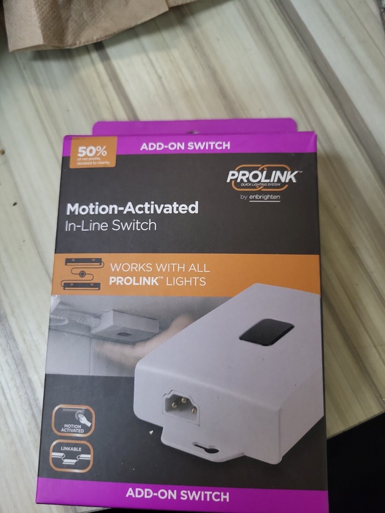 ProLink Add-On Switch Motion-Activated In-Line Switch