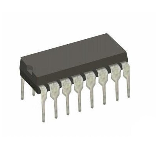 2x Texas Instruments IC SN74LS195AN Shift Register, 16 Pin, Plastic, DIP