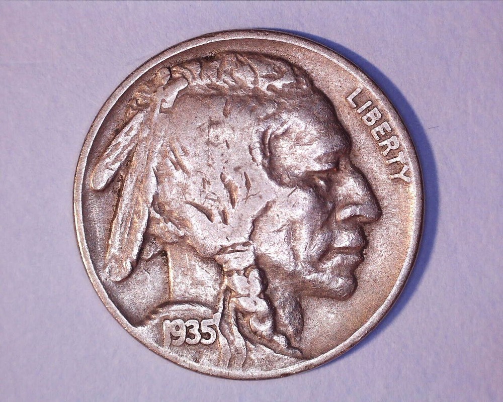 1935 BUFFALO NICKEL - VF - **222-5
