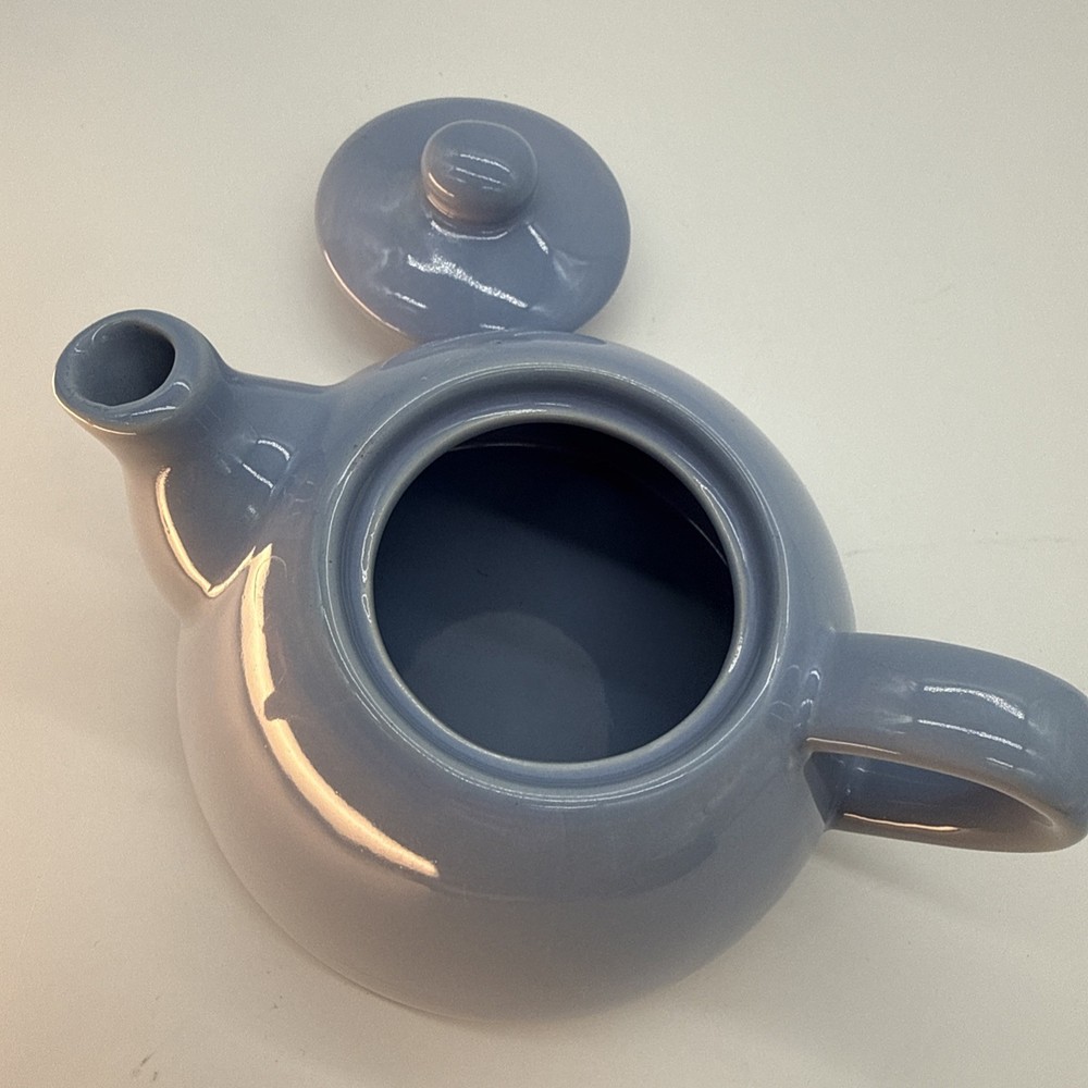 PIER 1 Stoneware 1pc Teapot Light Blue Replacement China