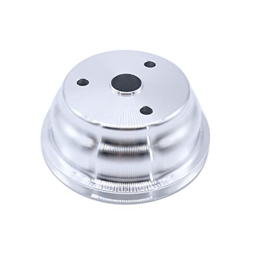 1 PC Crankshaft Pulley Billet Aluminum 1 Groove Long Water Pump Pulley