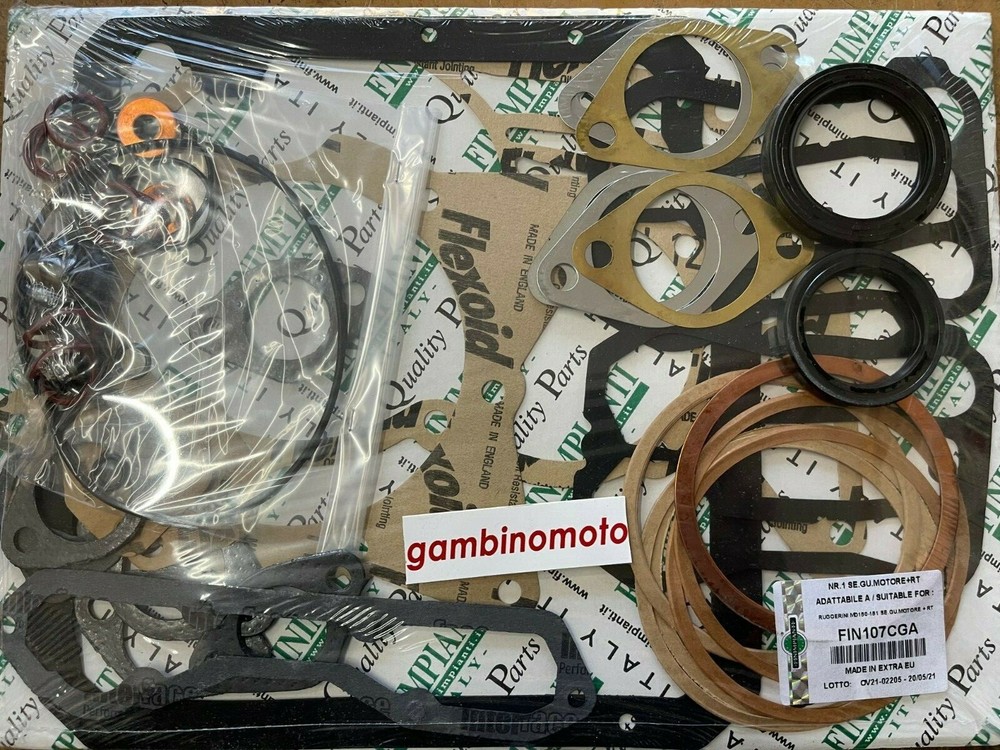 Gaskets Engine Ruggerini MD150-151-MD180-MD159