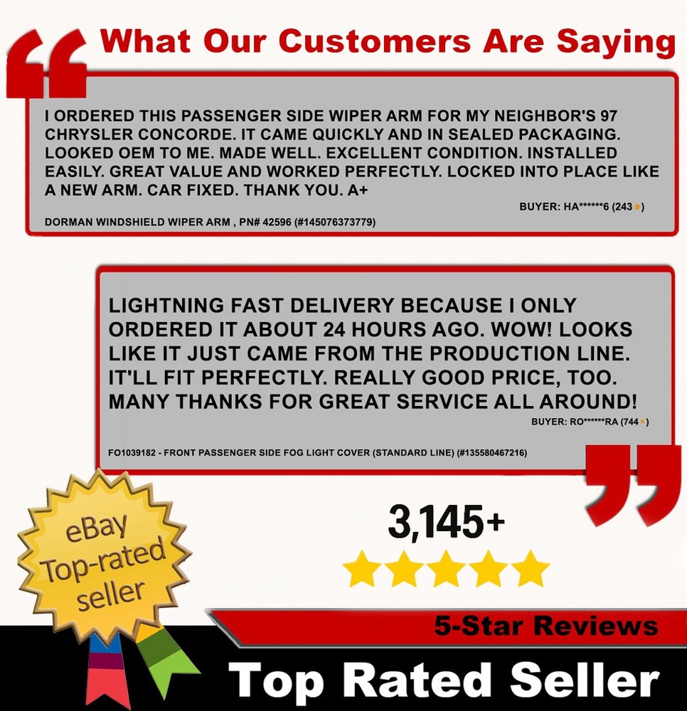 Front Proximity Sensor | Inner Outer | Notched Ring | PTM