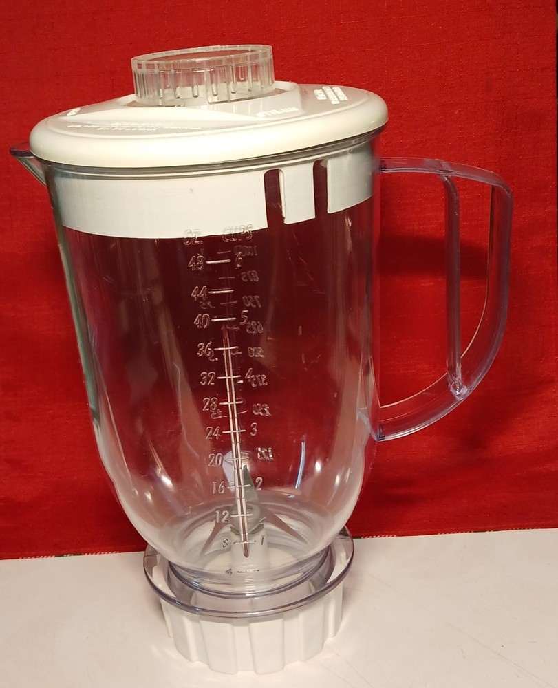 Replacement Blender "Plastic Pitcher" 48oz-6 Cups Capacity