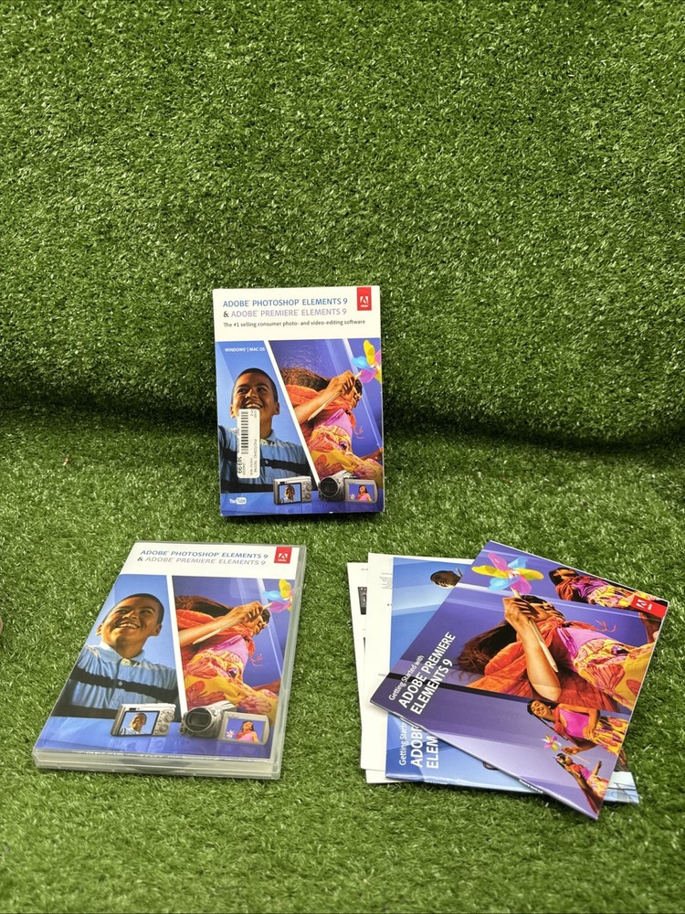 Adobe PHOTOSHOP ELEMENTS 9 & PREMIERE ELEMENTS 9 for Mac