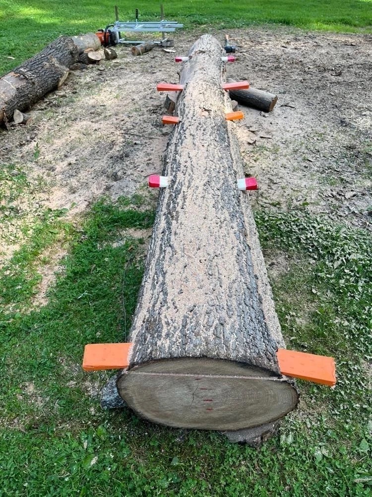 36-Inch Chainsaw Mill with 9ft Rail System – Ideal for Cedars, Oaks, and Walnuts