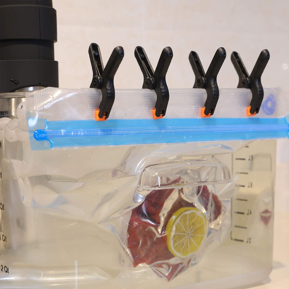 8 Pack Sous Vide Cooking Clips for Immersion Circulator Precision Cooker, Sous V