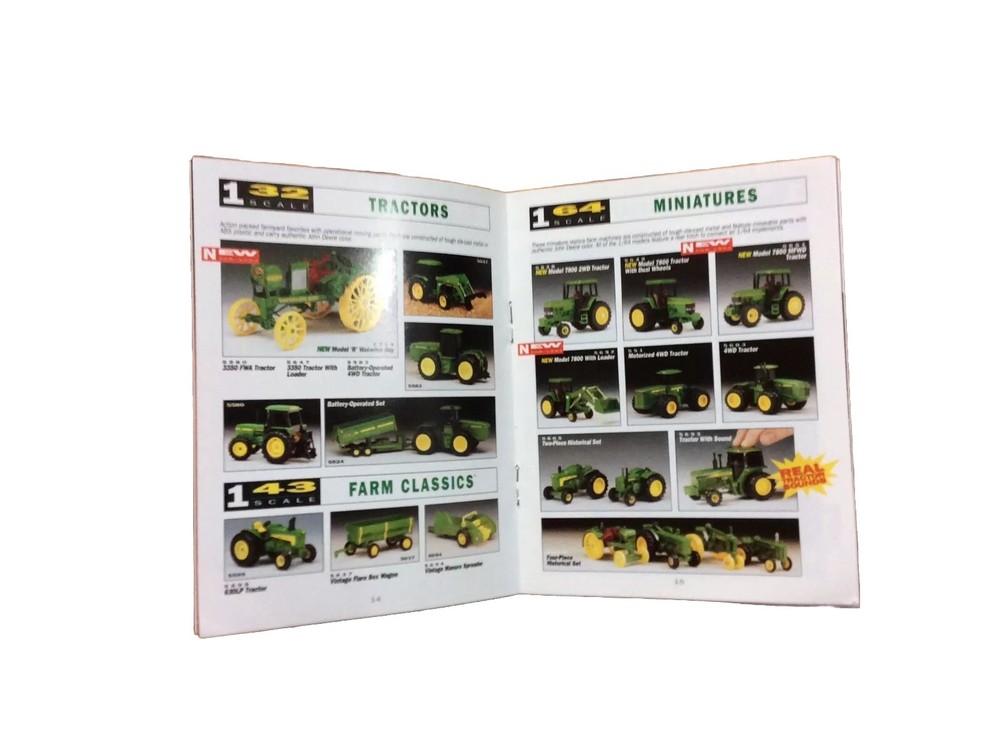 1993 John Deere Pocket Ertl Toy Book